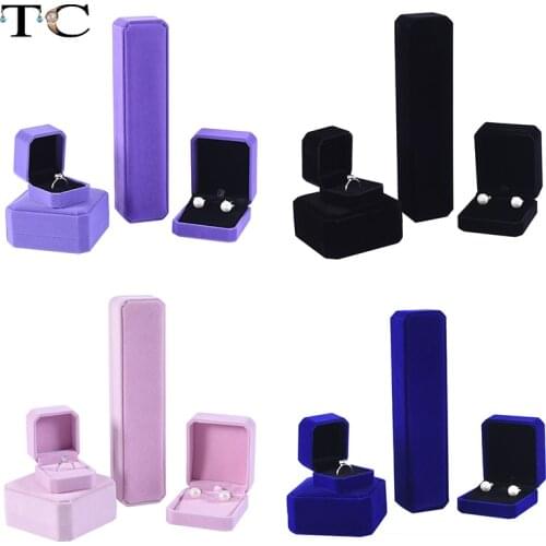 Ring Box Necklace Packaging Organizer Jewelry Packaging Bulk Gift Box Earring Holder Gift Box Necklace Organizer