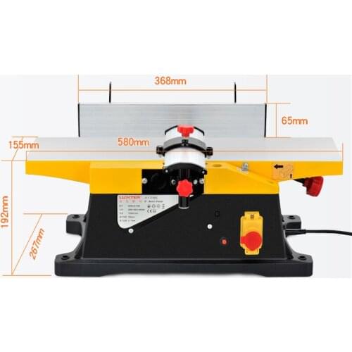Multifunctional Woodworking Planer Table-type Woodworking Planer Household Electric Tool Small Planer Table Planer