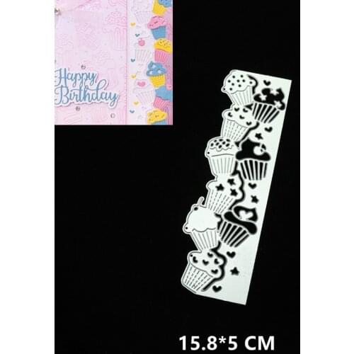 2021 New Cake Lace Cutting Dies DIY Scrapbooking Embossing Paper Photo Frame Stamps Crafts Template Mould Stencils
