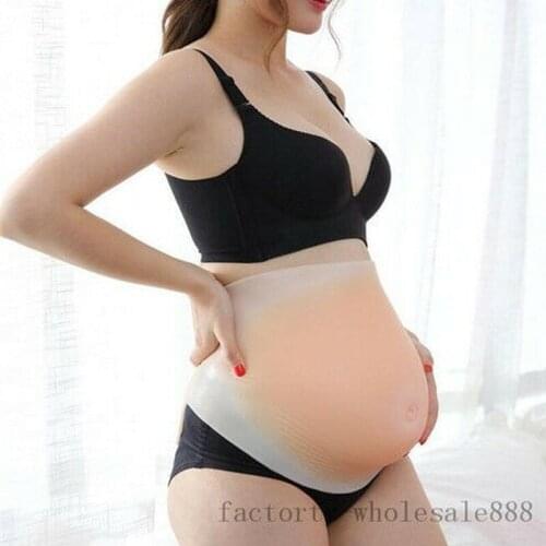 New Silicone Artificial Fake Belly Maternity Props Male and Female Cosplay Costume Actors Pregnant Baby Belly Pregnant Belly