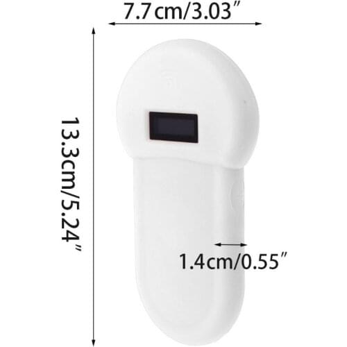 Handheld Protable Pet Chip Reader Scanner Animal Microchip Recognition Reader B85B