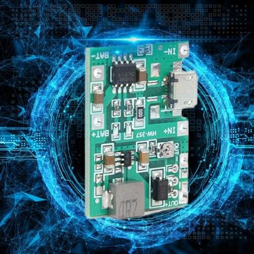 Adjustable Step Up Module 18650 Li-ion Battery Charge Discharge Module For Multimeter Integrated Charging Boosting Discharging