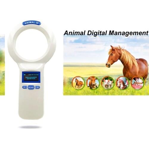 Sensitive USB FDX-B 134.2Khz microchip scanner feedlot animal tag reader for dog,cat, pets, cattle