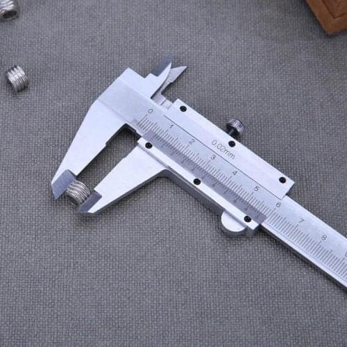 Vernier Caliper 0-150mm 0.02mm Metal Calipers Gauge Measuring Tools Micrometer Pie De Rey Paquimetro Measuring Tools