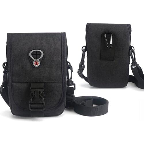 High Quality Men Shoulder Handbag Sling Bag Waist Packs Crossbody Women Outdoor Sport Phone Headset Perforation Messenger Bag