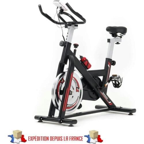 SPINNING BIKE, STATIC, CALORIES, SPEED, PULSOMETER, DISC 10 KG, INERTIA RESISTANCE 30 KG, FREE SHIPPING
