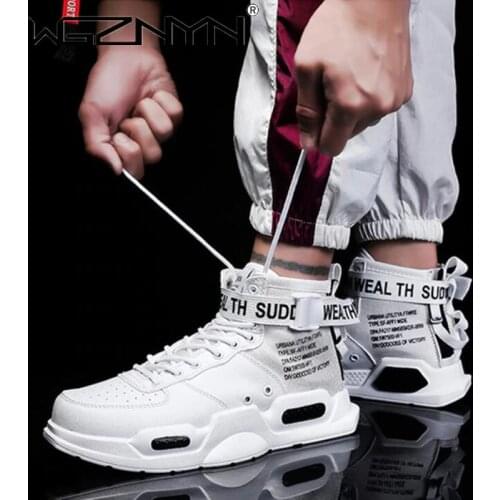 WGZNYN Men's White Sneakers China