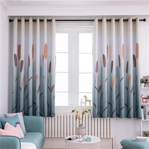 Curtain For Living Room Children Bedroom Cartoon Printed Polyester Curtain Kids Curtains Cloth Cortinas