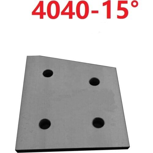 1PCS 15/30/60 degree 4040 Strengthen Plate Joint Board Corner Angle Bracket Connection for Aluminum Profile