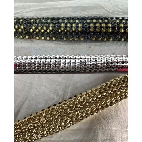 150 Meters/ Lot )Cat-eye Color Metal Tack Strip +(150 Meters/ Lot )Gold Metal Nail Strips+(500 Meters/ Lot )Silver Strips