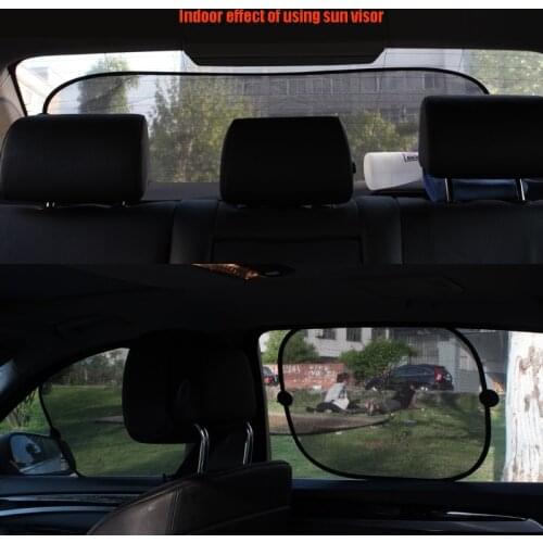 2021 Latest Car Window Sunshade General Windshield Sunshade Curtain Side Window Car Sunshade 5Piece Set of Car Parts