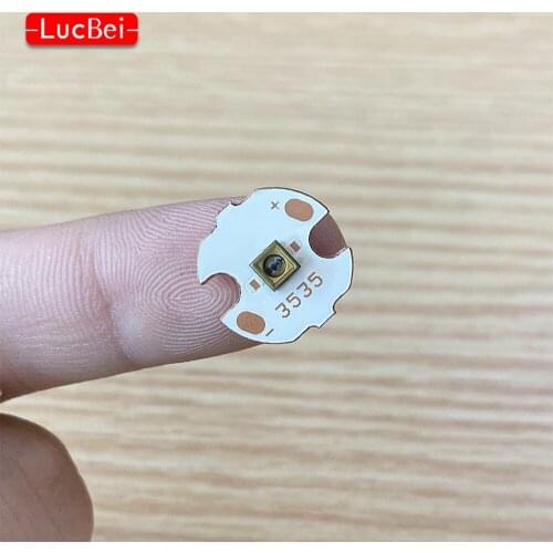 275nm UVC LED Lamp beads for UV disinfection equipment 265nm 285nm SMD 3535 chip LED Deep violet ultraviolet light 6V100mA