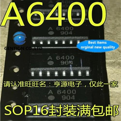 5Pcs ACSL-6400 SOP16 A6400 Precision optocoupler chip in stock 100% new and original