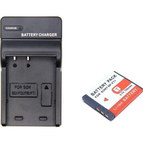 FT1 battery + Wall charger for Sony DSC T11 T5 T9 T10 T3 T33 T1 L1 M1 M2 T1 T10 DSC-T11 DSC-T3 DSC-T33 T5 T55 T9