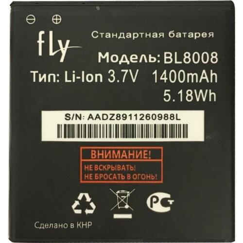 BL8008 BL 8008 BL-8008 Phone Battery for fly BL8008 mobile phone Rechargeable Batteries in stock