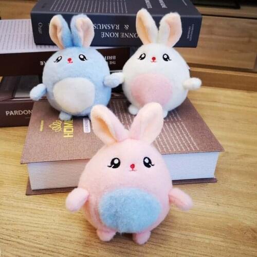 Plush Doll Keychain Bubble Rabbit Doll Bag Pendant Catch Machine Doll Cute Japanese Trend Stuffed Plush Animals Lovely Adorable