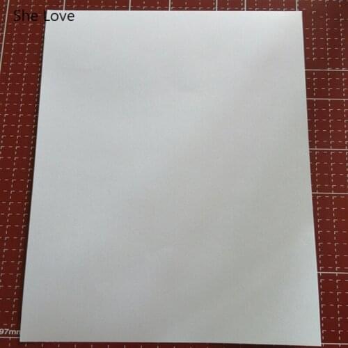 Chzimade 10Pcs/lot A4 Inkjet Printer Paper Sticker Label Sheets Water Resistant No Smudge Printing Decorative Paper Crafts