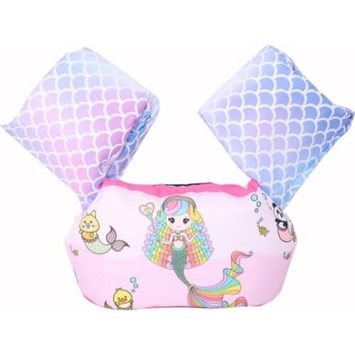 Baby kids Arm ring life vest floats Foam safety life jacket Sleeves Armlets Swim Circle Tube Ring Swimming Rings