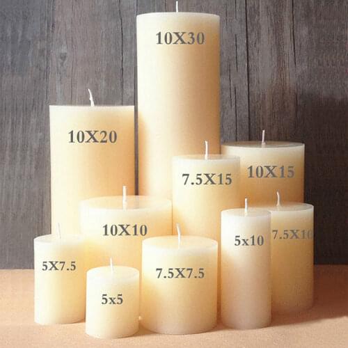 Stereo candle mold silica gel manual DIY cylinder round aromatherapy homemade manual model silica gel mold