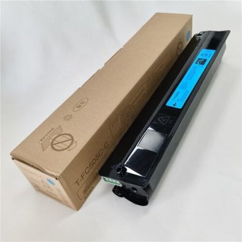 1PC CMYK500g Color Toner Cartridge For E-Studio 2000 2500 2505 3005 4505 5005AC T-FC505C T-FC505 FC505 Compatible Toner Powder