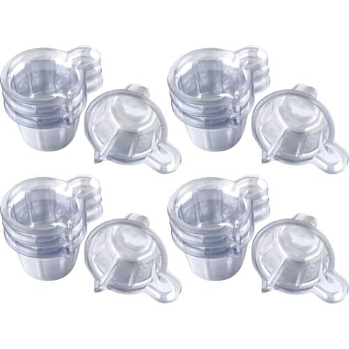 Urine Cups Disposable Large Capacity 40 ML 100 Pack, Fit Ovulation Test Cups and /pH Test Cups