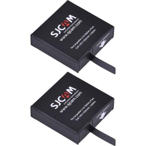 2pc Original SJCAM SJ8 Series Battery 1200mAh for SJCAM SJ8 Pro / SJ8 Plus / SJ8 Air Action Camera Accessories