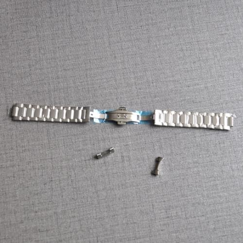 20mm Full 316L Stainless Steel Watch Strap Band Bracelet High Quality Stylish Waterproof For Mens Wristwatch