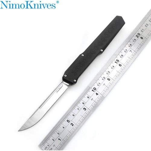 SF Slenderman SLM OTF Outdoor Double Action Tactical Knife D2 Blade Aviation Aluminum Hard Anodized Handle