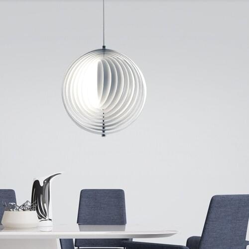 Switzerland Verpan Aluminum Moon pendants Lamp led pendants Best quality Verner Panton design pendants