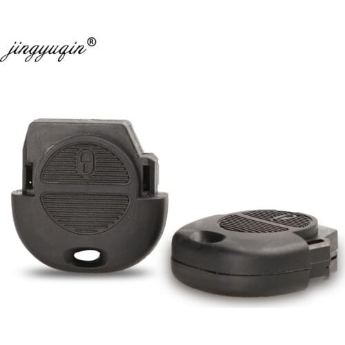 Jingyuqin Replacement Remote Key Cover Case FOB 2 Buttons For Nissan Micra Almera Primera X-Trail