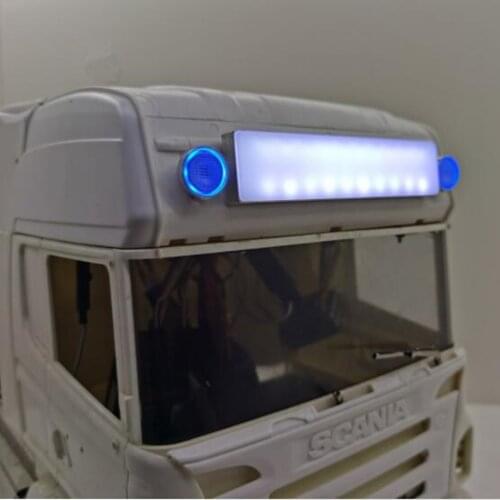 Tamiya Truck Roof Spotlight For 1/14 Rc Truck Tractor Trailer TAMIYA SCANIA R620 R730 56323 VOLVO FH16 56360 Remote Control Car