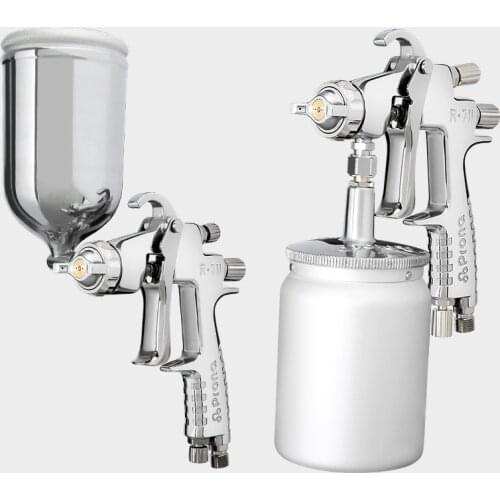Taiwan Prona Pneumatic Spray Gun R771 High Atomization Auto Furniture Paint Manual Spray Gun Upper Pot And Lower Pot