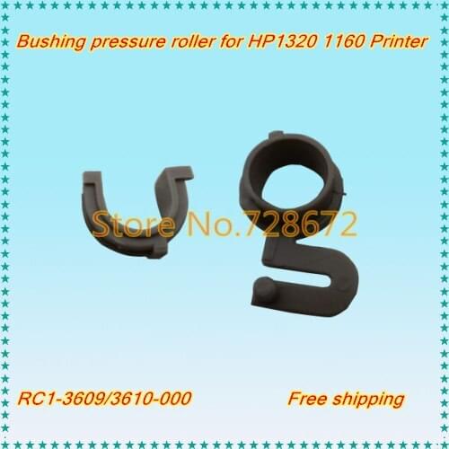 20sets RC1-3610-000 RC1-3609-000 Bushing Pressure Roller for HP 1160 1320 2420 2400 P2015 P3005 Printer Parts