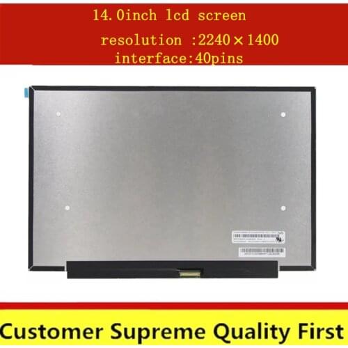 14.0 inch For Lenovo Xiaoxin PRO 14ITL 2021 IPS LCD screen display M140NWHE-R0 NV140DRM-N61 2240×1400 FRU:5D10Z52008 5D10Z52010