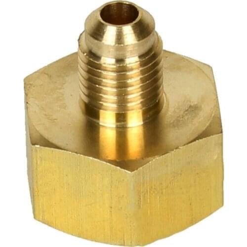 1pc Car Air Conditioner Adapter Refrigerants Bottle For R134A W21.8 To 1/4'' SAE 32mm