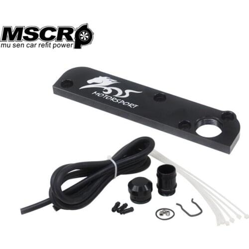 PCV Adapter Fits FOR Audi / VW 2.0T FSI Torque Solution Billet PCV Adapter w/ Boost Cap Kit