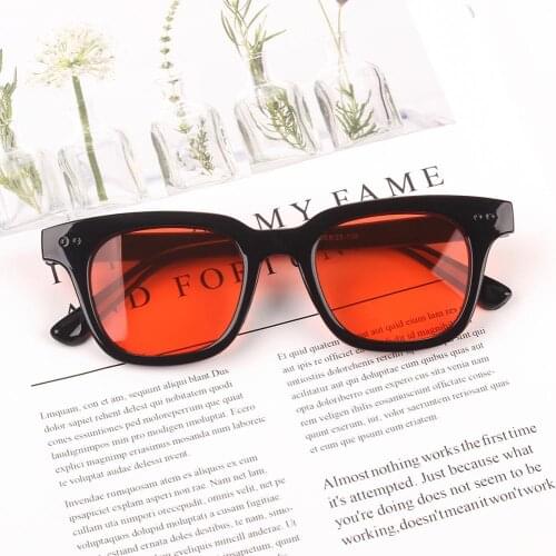 Agstum Sunglasses Men Movement Designer Driving Sun glasses Women Vintage Anti-UV Driver Black Eyewear