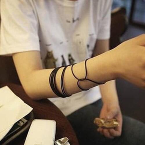 10pcs Pure Black Fashion Bracelet Adult Childrens Silicon Jewelry Jelly Fluorescent Luminous Gifts Bracelets Beautiful H2B5