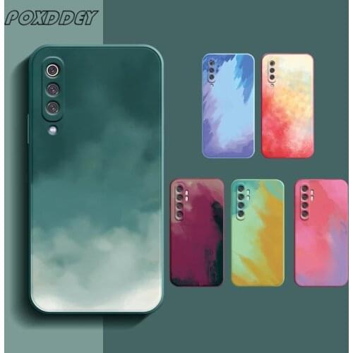Water Color Art Phone Case For Oppo A12 A12E A3S A5S A91 A53 A31 2020 Find X2 X3 Reno 3 Pro 4 Lite Realme 8 GT Neo Soft Cover