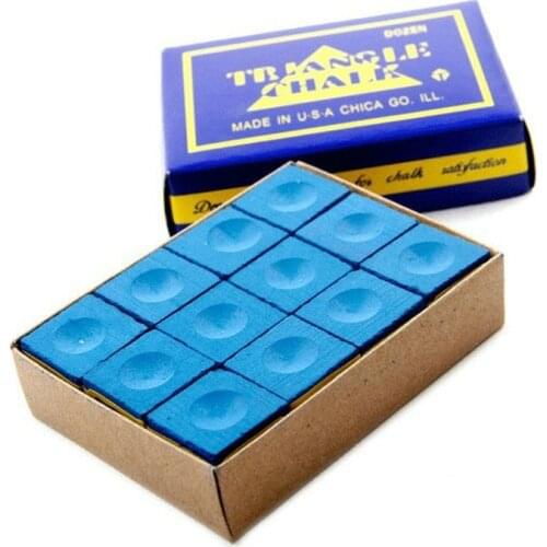 Cheap Snooker Billiard Chalks Pool Cue Stick Billiard No-slip Chalk Indoor Sport Accessories