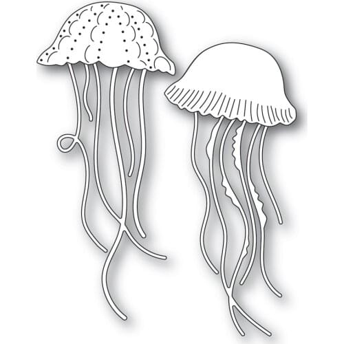 2021 AliliArts Metal Cutting Dies squid diy Scrapbooking Photo Album Decorative Embossing PaperCard Crafts Die