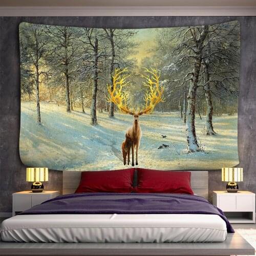 Fashion background cloth tapestry Hippie wall hanging tapestry Mandala wall hanging art decoration yoga mat good decoration