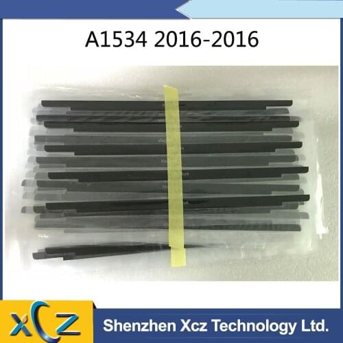 New LCD Screen Logo Strip for MacBook 12'' A1534 LCD Screen Bezel Front glass Cover with logo 2015-2016 Year