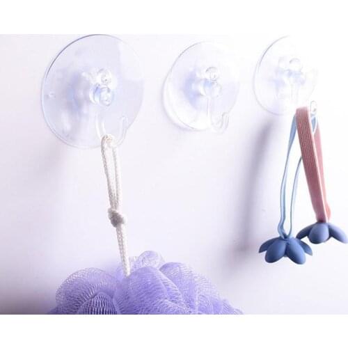 10Pcs 3/5cm Clear Sucker Suction Cups Mushroom Head Strong Vacuum Suckers Hooks Hanger Window Decoration Wedding Car Glass