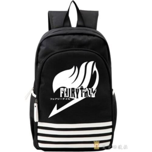 Anime Fairy Tail Cosplay Oxford Backpack Student School Shoulder Bag Teentage Laptop Travel Rucksack Gift