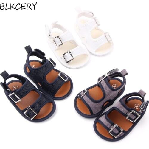 Newborn Baby Sandalet for Boy Fashion Toddler Summer Shoesopen Toe Sandles Infant Slippers Girls Flats Shower Gifts Canvas Shoes