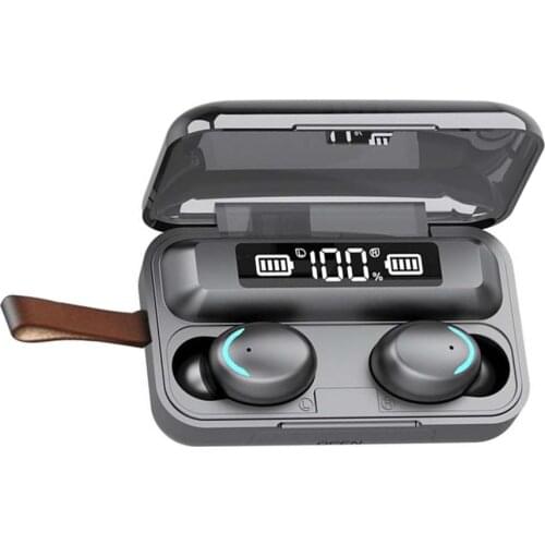 Brand New Earphone Bluetooth Stereo Earbuds Wireless Hand Free Headphone Sport Driving Headset with Charging Box