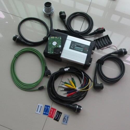 Super mb sd connect diagnostic tool for mb cars trucks mb star c5/ mb star c4 with sd connect c4/ c5 hdd software 2021.03v
