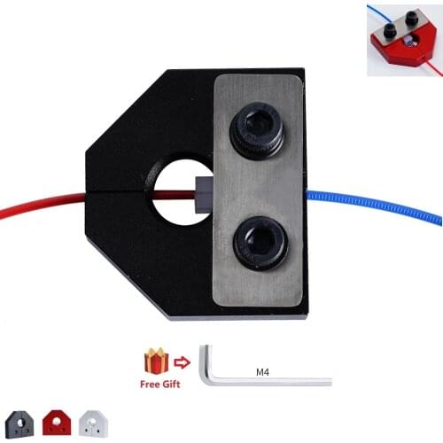 MEGA 3D Printer Parts Filament Welder Connector Aluminum Block 1.75MM Filament Sensor PLA ABS For Ender 3 Pro Anet 3D Printer