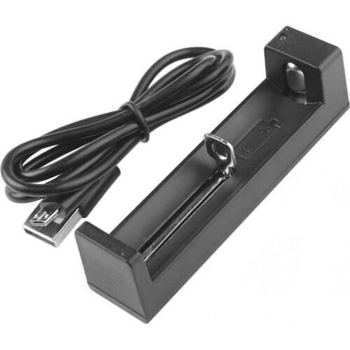 5V DC USB Lithium Battery Charger for 10440 14500 16340 18650 26650 USB Port Lithium Li-ion Battery